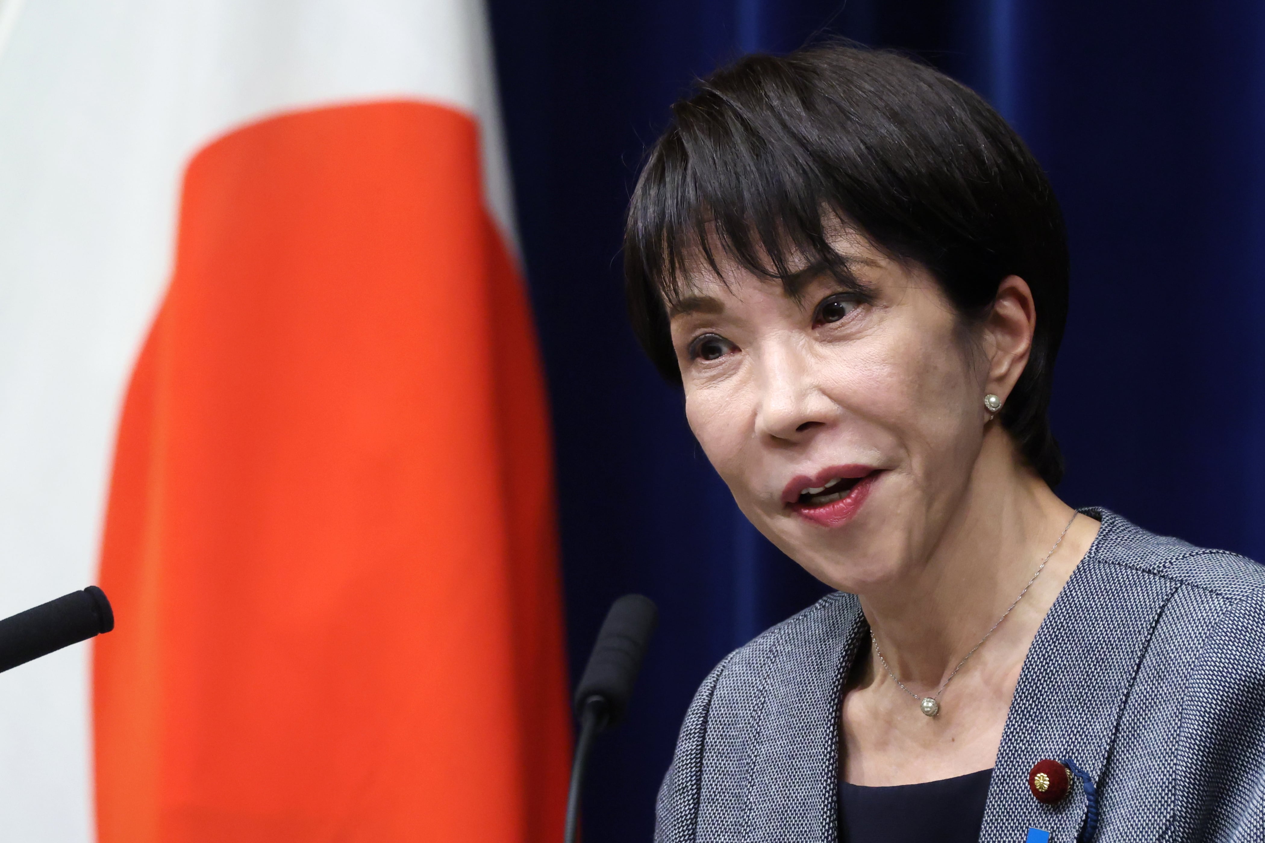 La primera ministra de Japón, Sanae Takaichi (Foto de Kiyoshi Ota/Pool vía AP, Archivo)