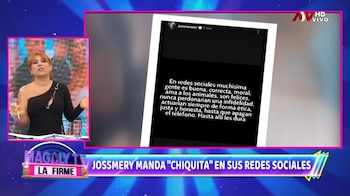 Magaly Medina critica a Jossmery