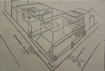 Un diagrama del escape de
