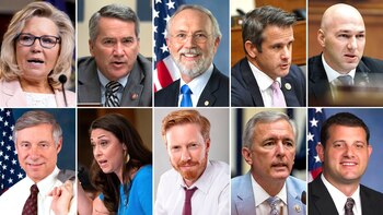 Quiénes son los 10 republicanos