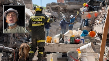 Engañaron a rescatistas que buscaban víctimas del terremoto en Pereira: en lugar de hallar sobrevivientes recuperaron una caja fuerte