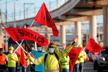 Gobierno tramita la disolución del Sindicato Único de Trabajadores de la Industria de la Construcción y Similares (Suntracs). EFE/Bienvenido Velasco