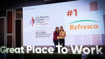 Se realizó la última edición de Great Place To Work en la CDMX en donde se entregaron decenas de galardones a empresas comprometidas en ser los mejores lugares para las mujeres para trabajar. (Jenifer Nava/Infobae)