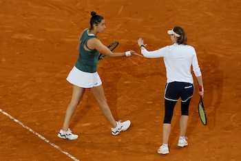 Sorribes y Bucsa en Madrid (EFE/Chema Moya)