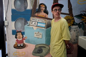 Mark Boyarsky, un transgénero hombre