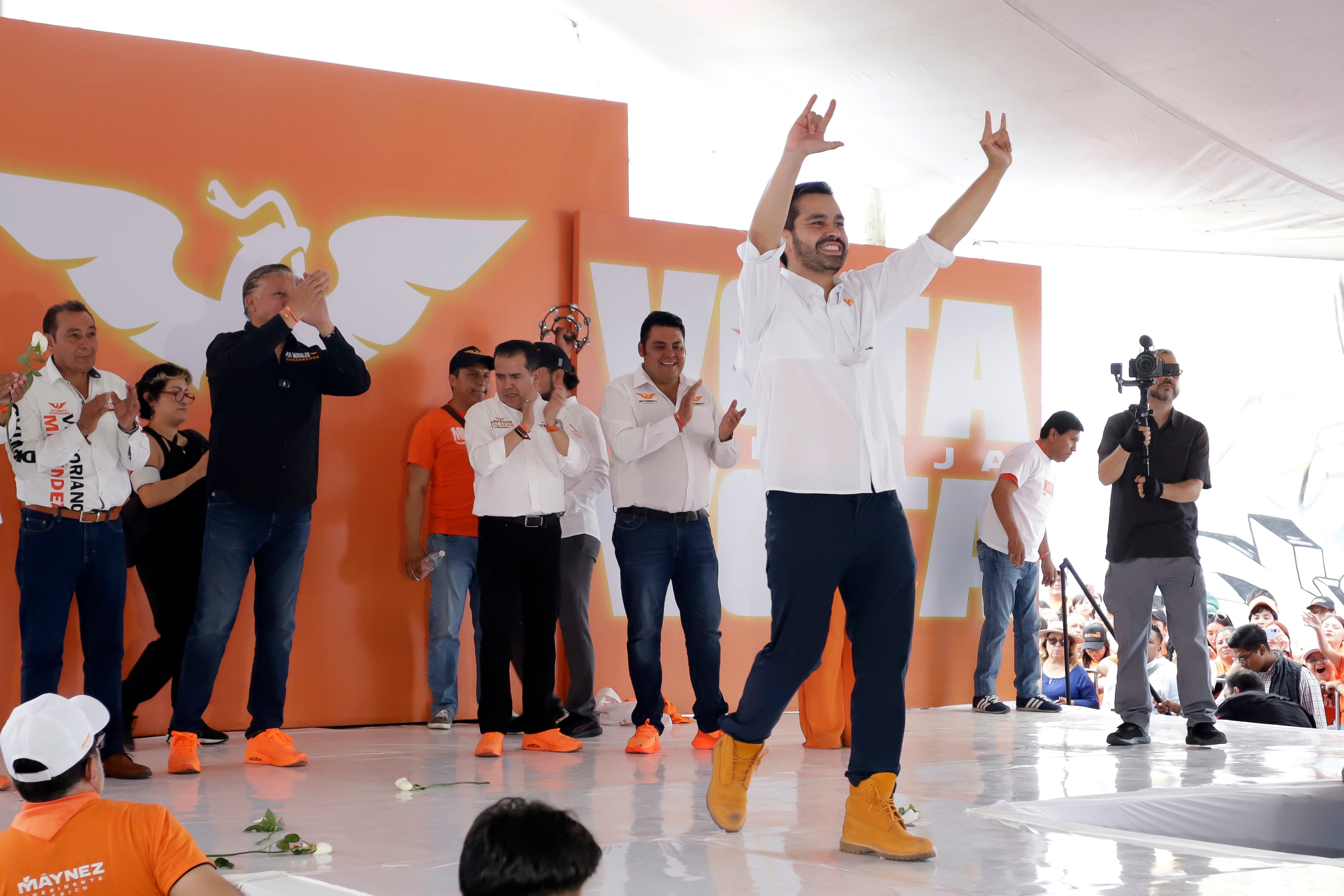 MC comienza a perfilar a sus posibles candidatos para las elecciones de 2027.
EFE/Hilda Ríos