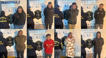 Durante los operativos, las autoridades identificaron a tres menores de edad