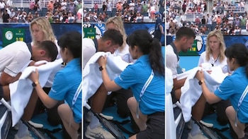 La preocupante revelación de Novak Djokovic tras sufrir un malestar en su derrota ante el argentino Thiago Tirante