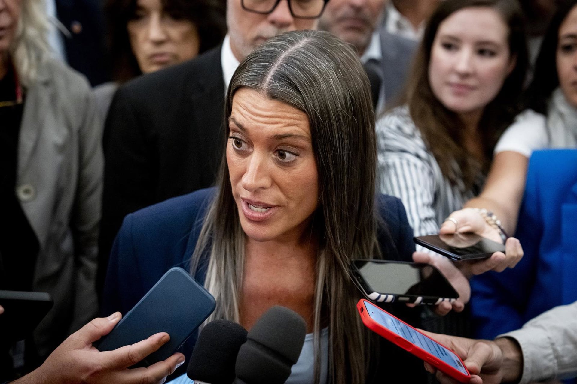 Nogueras acusa a Podemos de poner una "diana en la espalda" a los diputados de Junts, como la "extrema derecha"