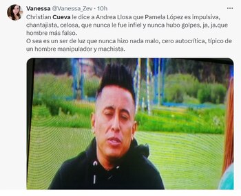 Christian Cueva niega agresión e
