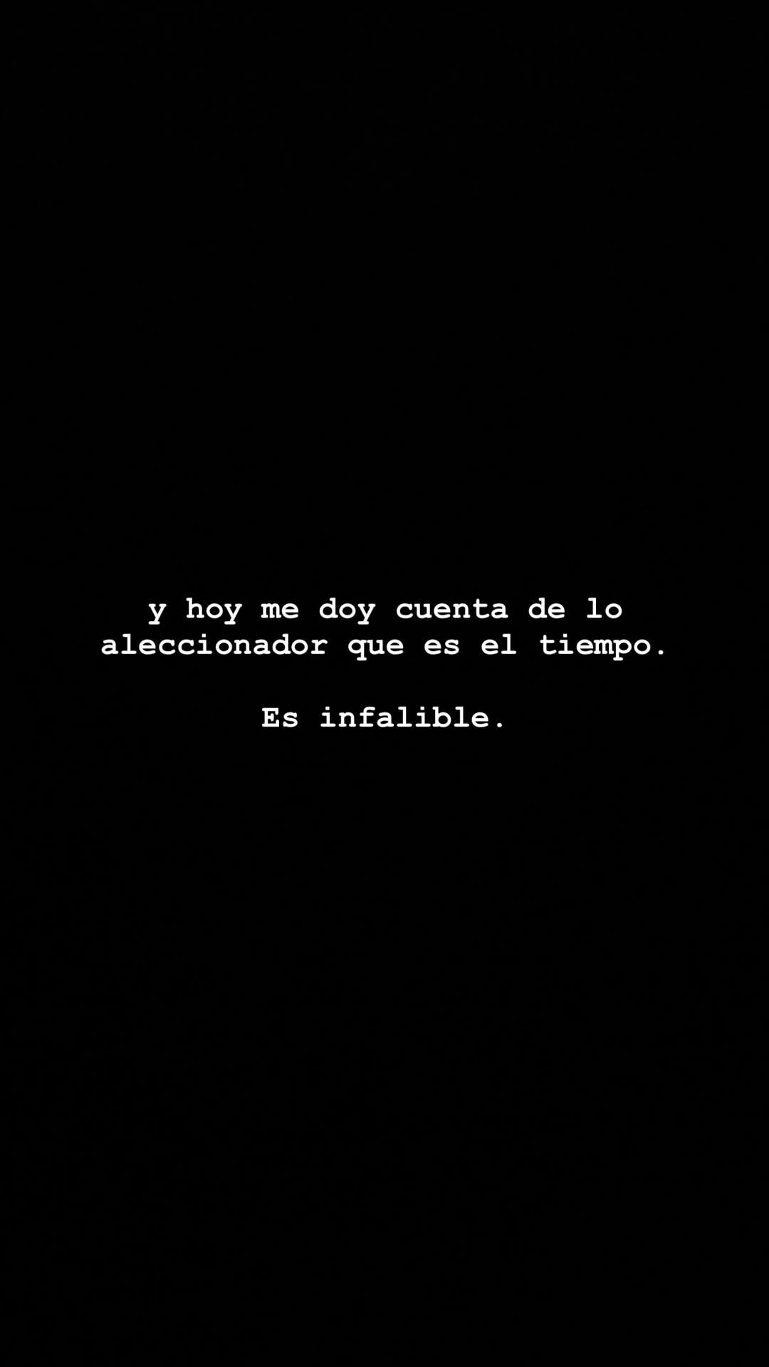En su mensaje, el influencer invitó a valorar y agradecer la presencia de los seres queridos antes de que sea tarde