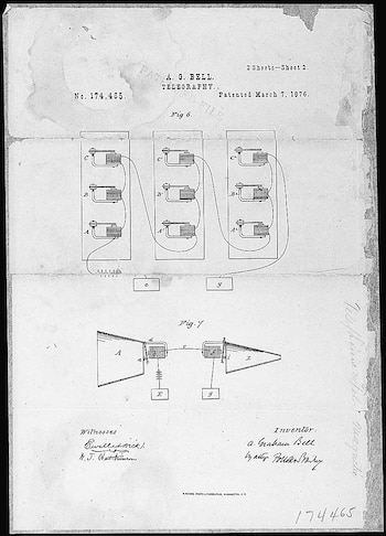 Dibujo de la patente número