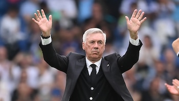 Carlo Ancelotti, entrenador del Real
