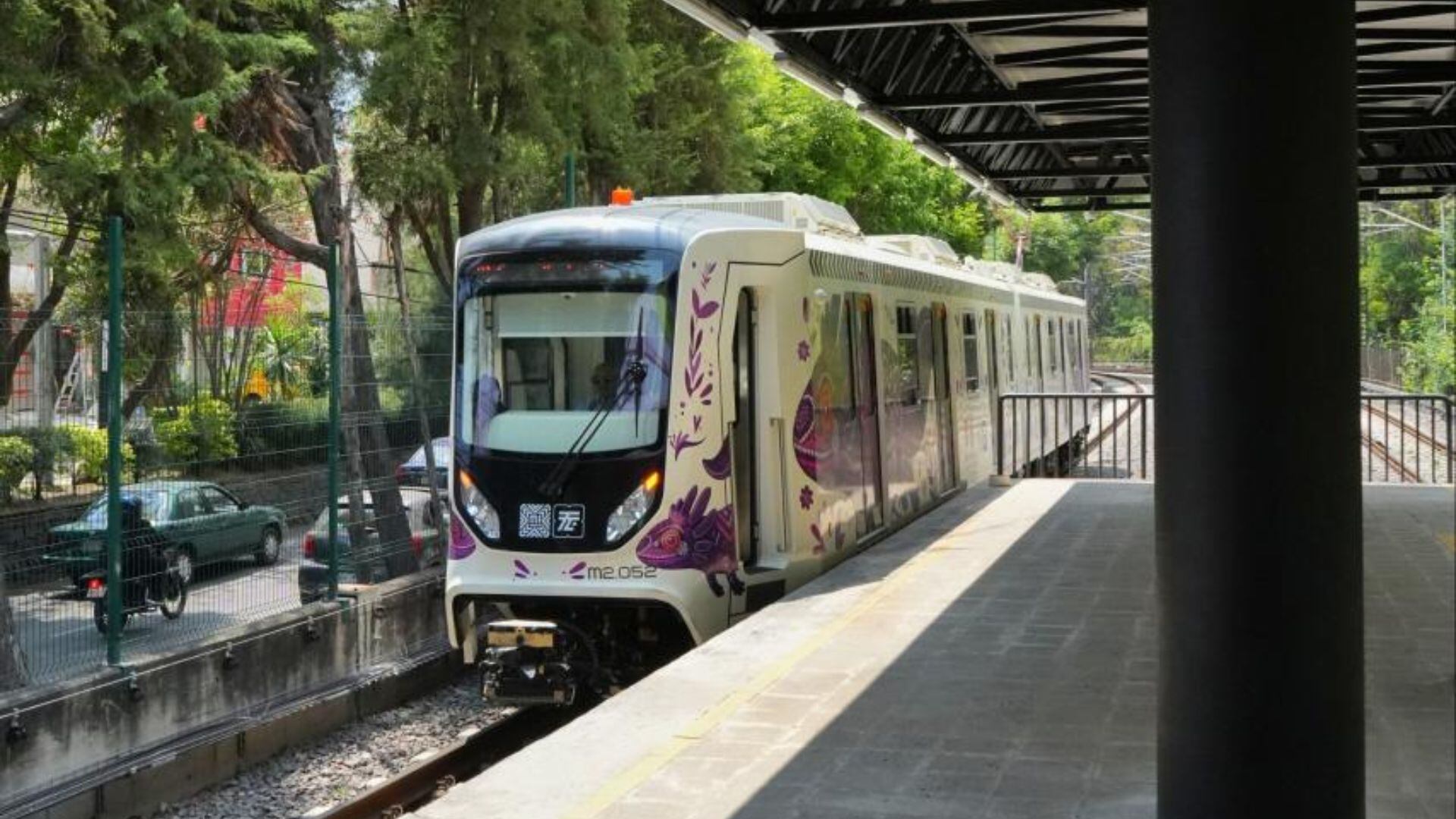 Tren Ligero suspende servicio de Tepepan a Periférico (X/ @STECDMX)