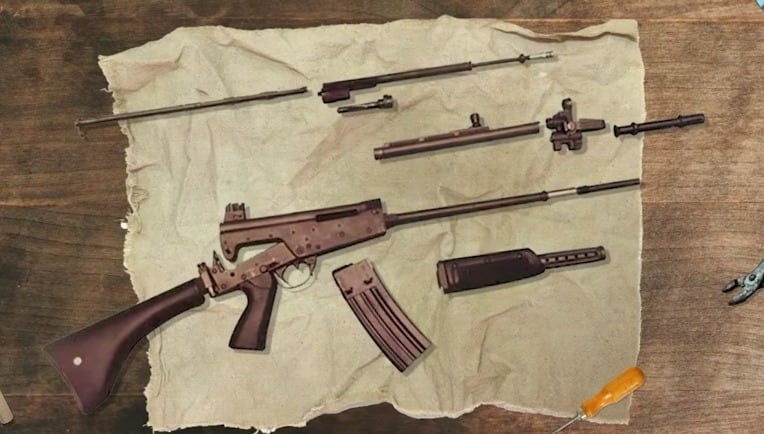 El FARA 83 fue desarrollado por Fabricaciones Militares en la Argentina, pero no superó una producción limitada por razones económicas y políticas (Captura de video)