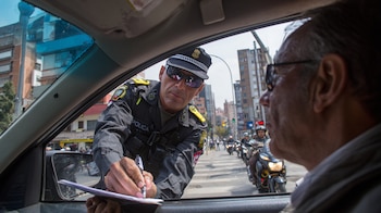 Las autoridades de tránsito pueden