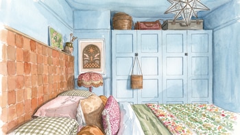 Qué es el “cloud capping”, el estilo de pintura que es tendencia en la decoración de interiores