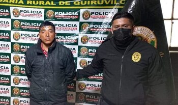 Violador es capturado por agentes