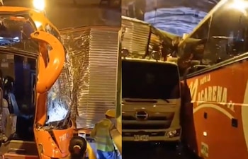 El siniestro fue protagonizado por