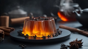 Disfruta de la delicada gelatina