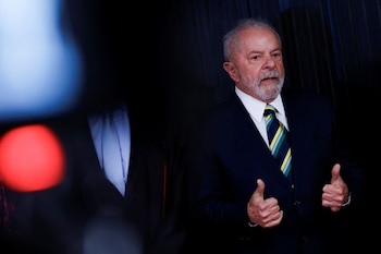 El ex presidente Luiz Inácio