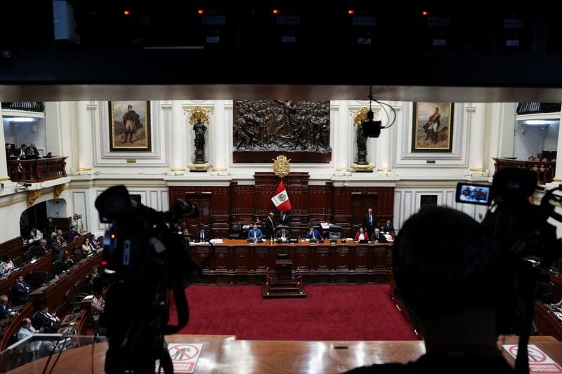 La Junta Preparatoria del Congreso quedó integrada por representantes de las principales bancadas y tendrá a su cargo la instalación del nuevo periodo parlamentario 2026-2031. REUTERS/Angela Ponce
