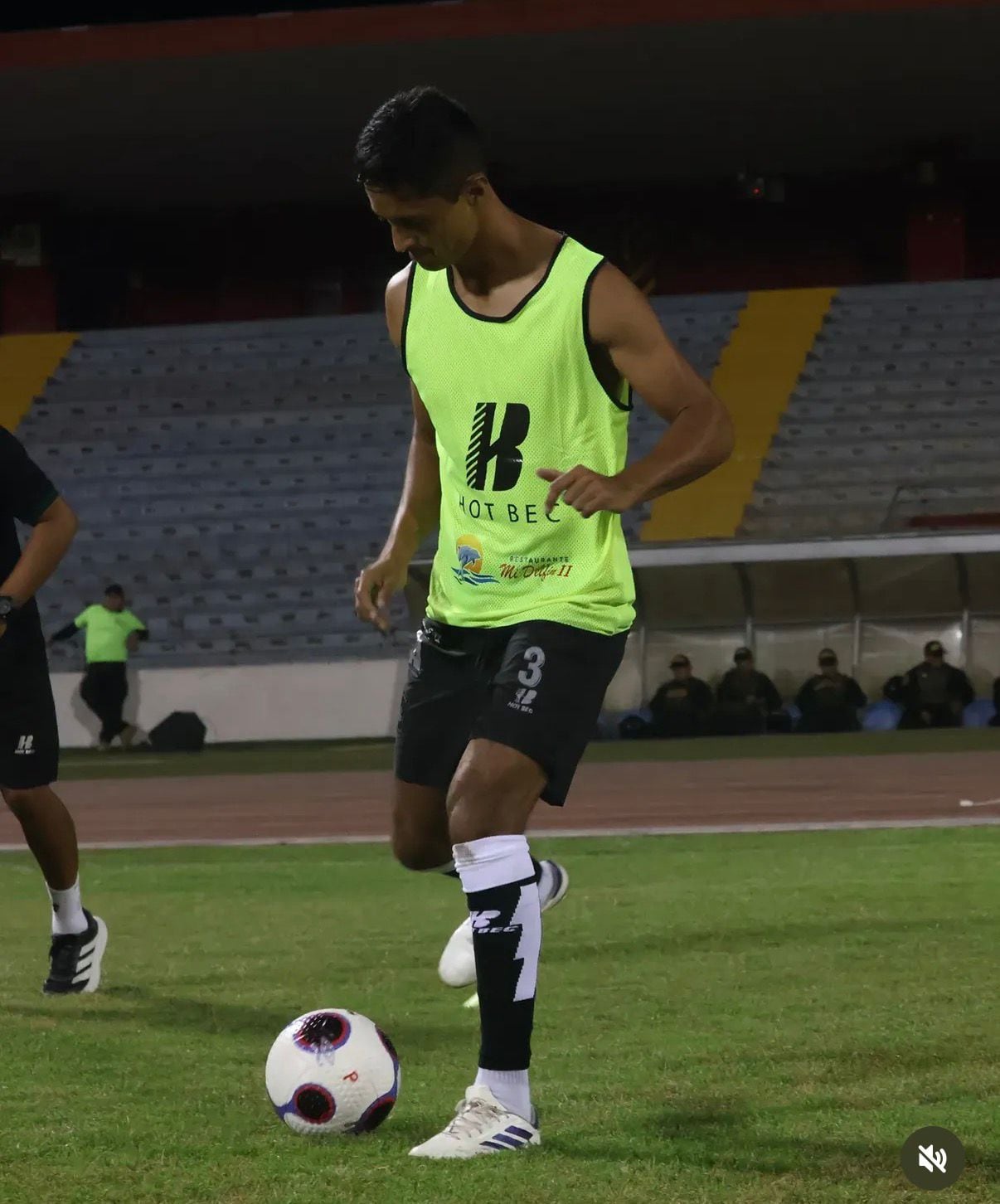 O Pirata FC aqueceu antes da Taça da Liga.