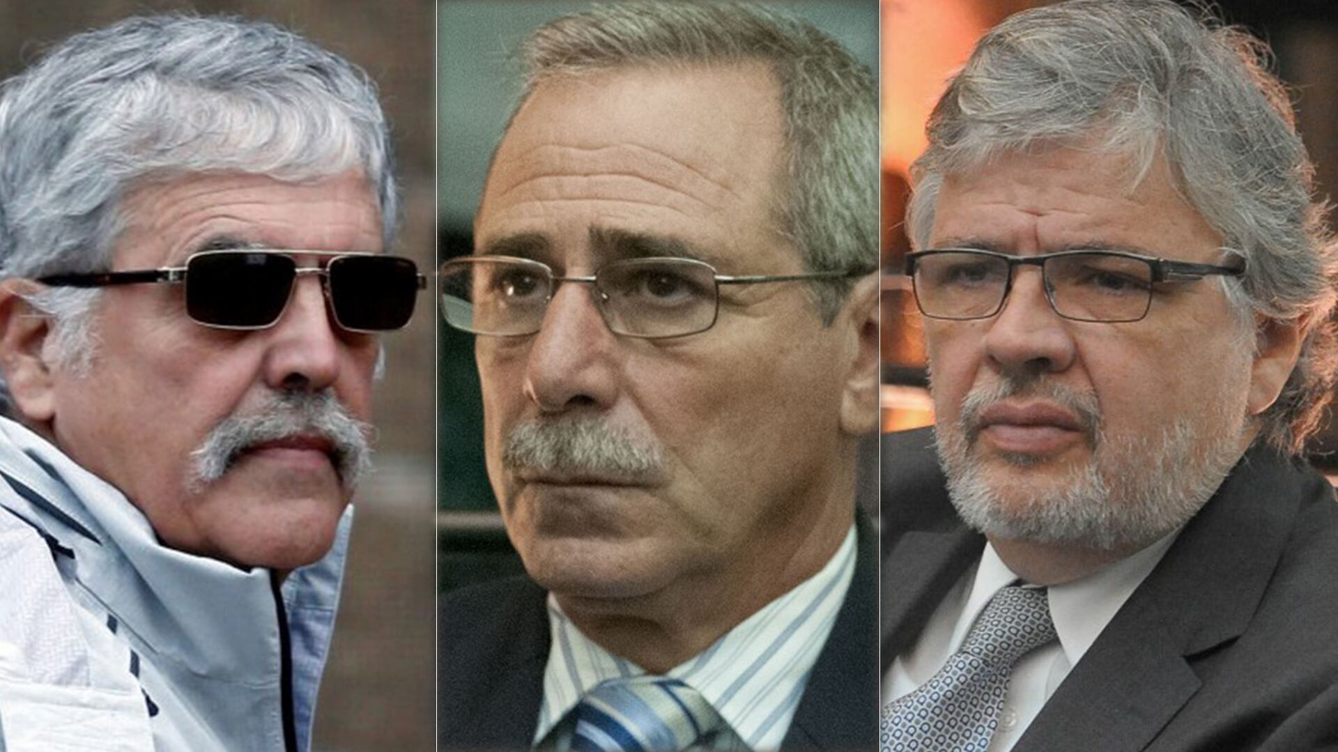 Julio de Vido, Ricardo Jaime y Juan Pablo Schiavi, tres de los empresarios involucrados en la causa de los cuadernos