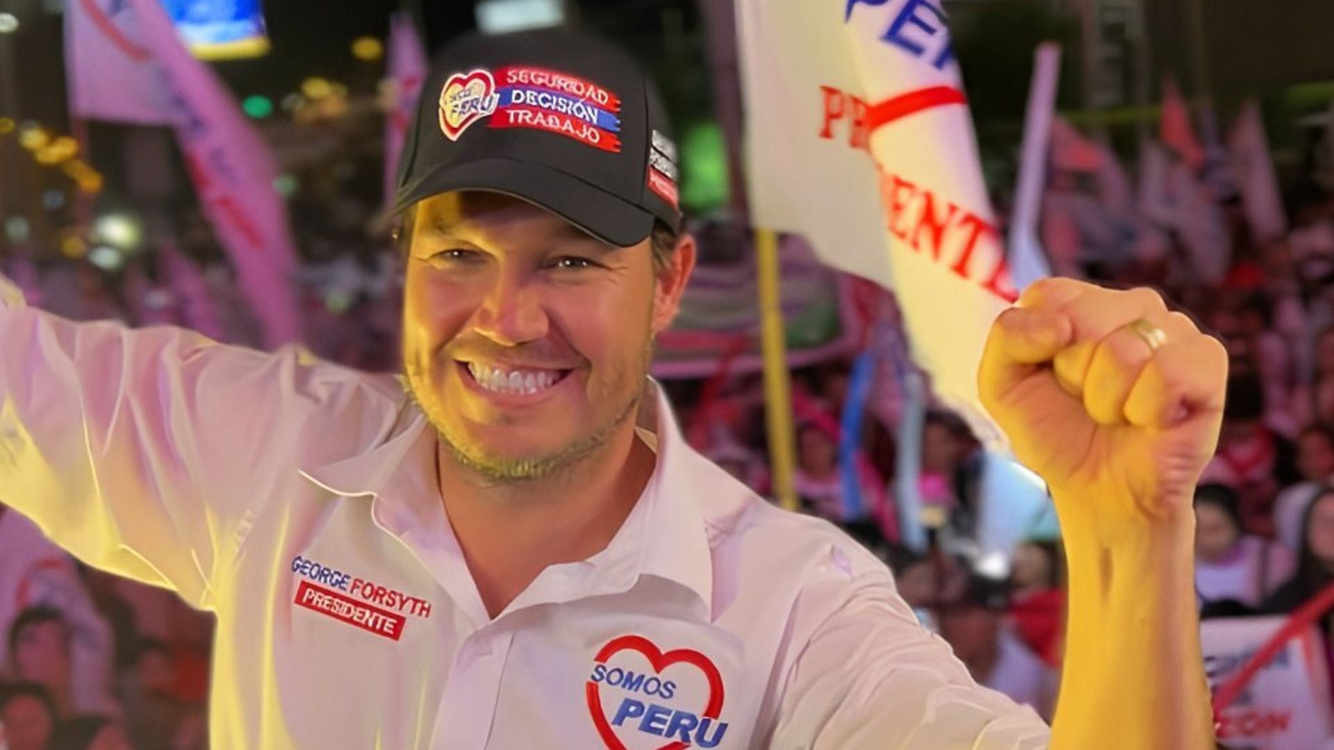 George Forsyth durante una actividad pública en el marco de la campaña electoral 2026 | Foto: Facebook George Forsyth
