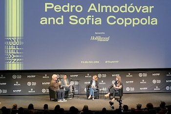 Pedro Almodóvar y Sofia Coppola participan en un coloquio durante el Festival de Cine de Nueva York (NYFF)