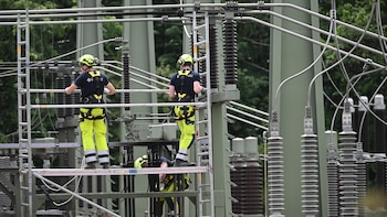 Atribuyen a un incendio intencionado el apagón de Reutlingen (Alemania)