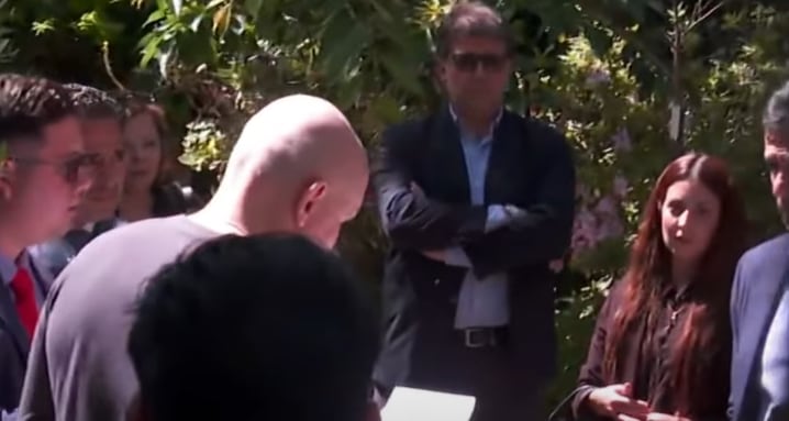 Allanamiento en la casa de José Luis Espert el año pasado