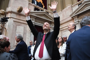 Apertura sesiones ordinarias Congreso - Javier Milei - Recinto