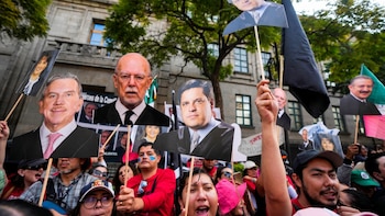 Exjueces se manifiestan en Segob para exigir indemnizaciones tras reforma judicial de 2024