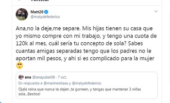 La respuesta del futbolista a