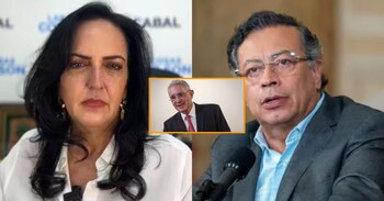 La congresista defendió a Uribe