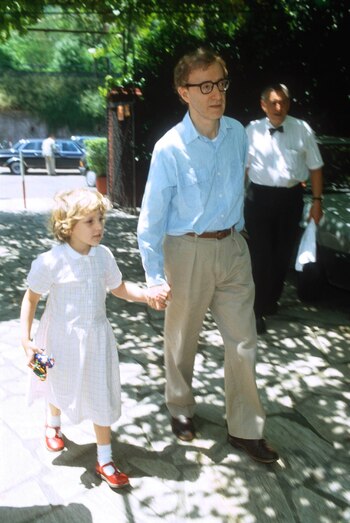 Woddy Allen con Dylan en
