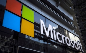 Logotipo de Microsoft. (foto: REUTERS/Mike