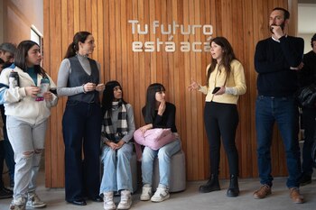 "Tu futuro está acá": un