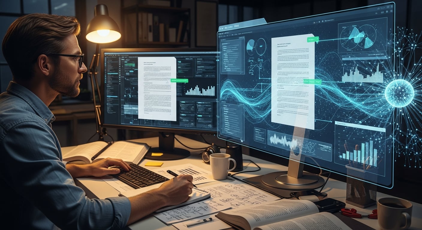 La formación de inteligencia artificial por profesionales cualificados redefine el mercado laboral y plantea interrogantes sobre el futuro del trabajo humano (Imagen Ilustrativa Infobae)