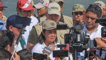 Keiko Fujimori acepta evaluar indulto a Alejandro Toledo y expresa condolencias a Eliane Karp