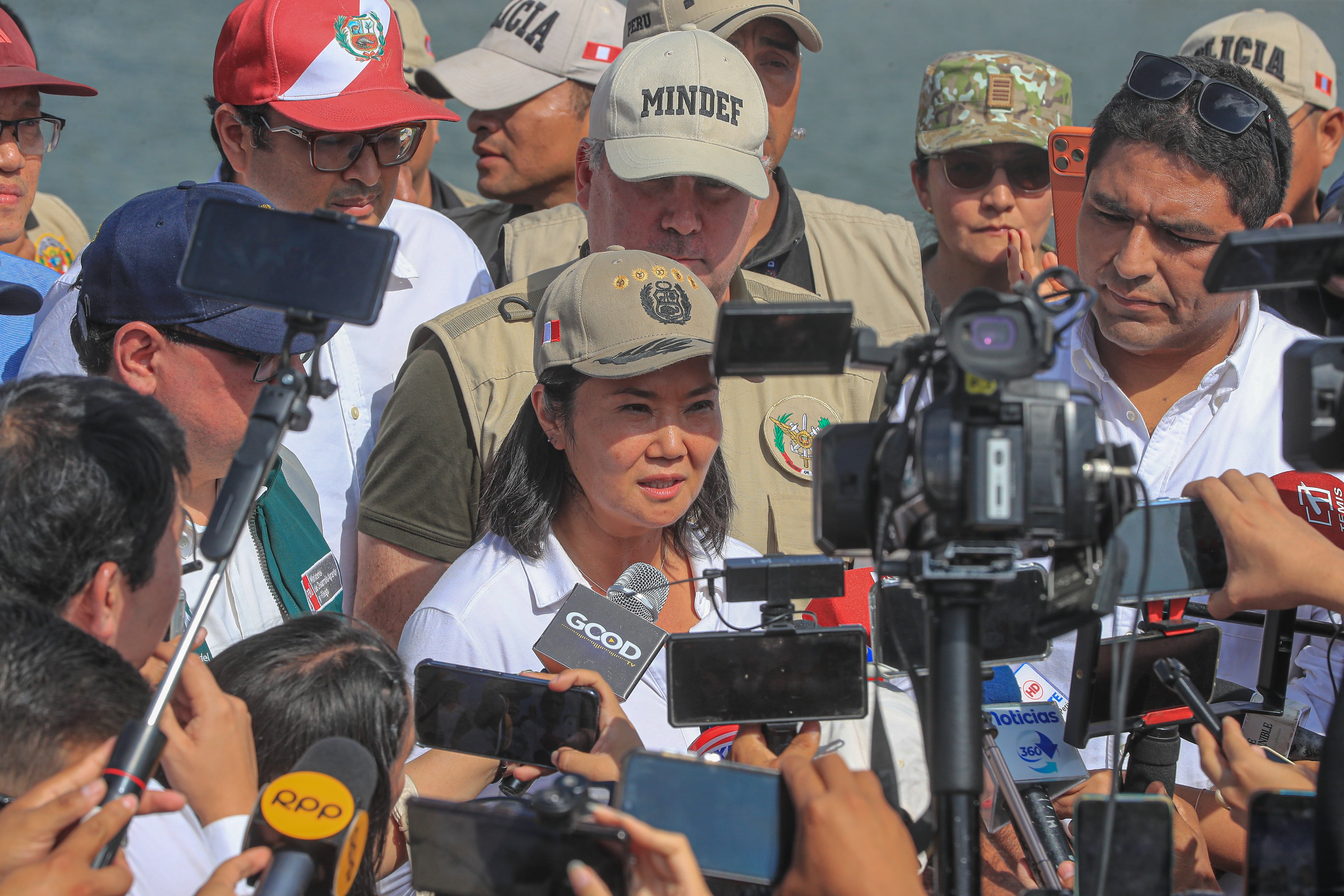 Keiko Fujimori abre la puerta a revisar un indulto para Toledo en medio de fuerte tensión política