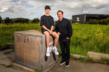 El estudiante Carter Cancelleri explicó