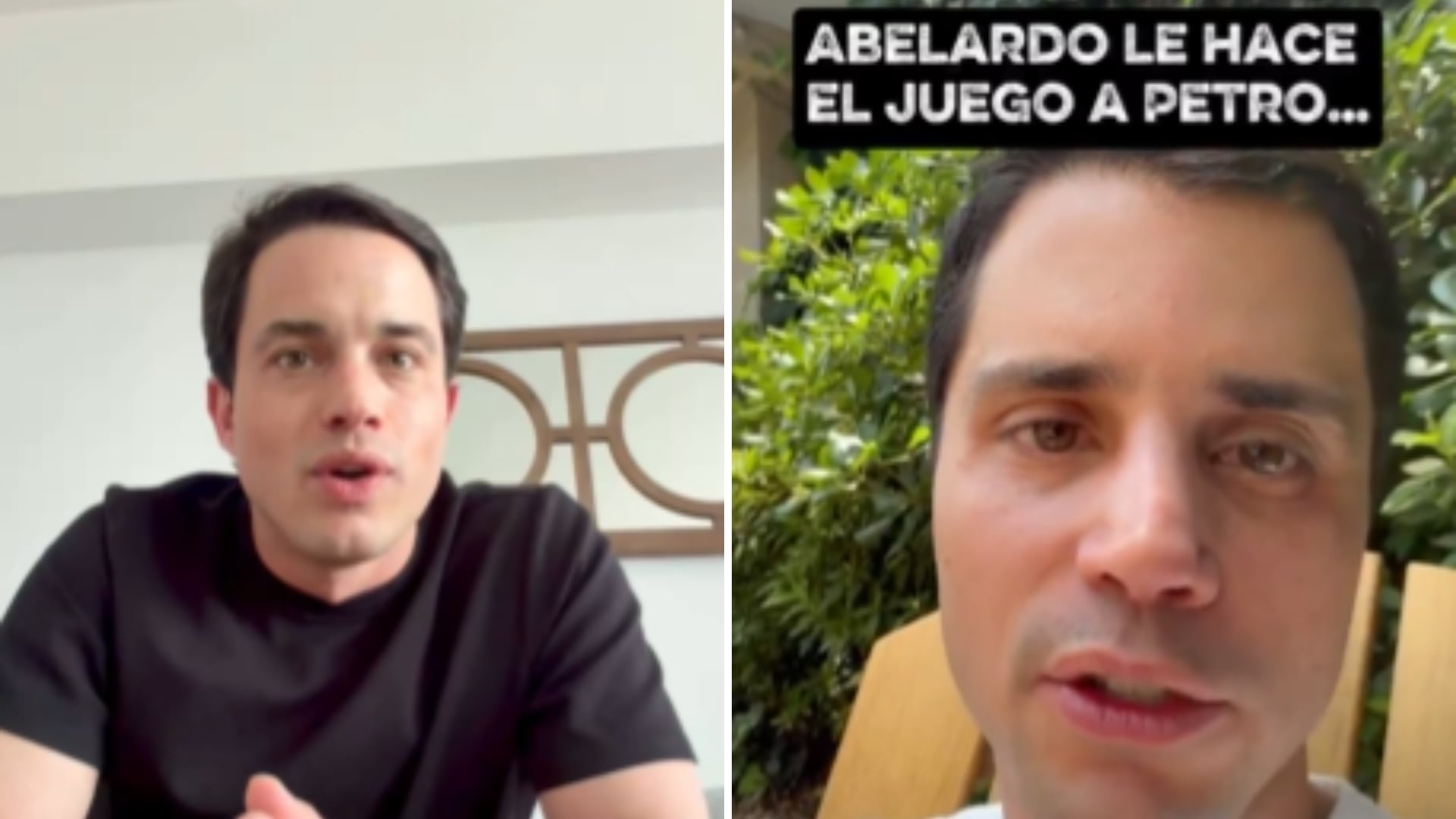 “Ni Tomás ni yo somos políticos”: Jerónimo Uribe rechazó señalamientos sobre privilegios familiares - crédito @jeronimoauribem/X - @tomasuribeEco/X