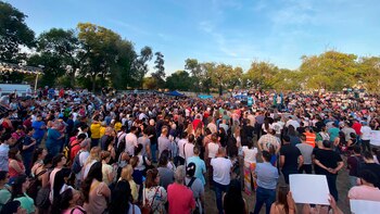 Hubo unas 2000 personas en