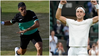 Francisco Cerúndolo y Tomás Etcheverry ya conocen a sus rivales para el debut en la gira de césped