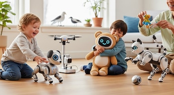 Robots sociales, reborn y asistentes: