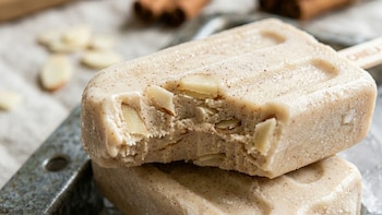 Paletas Heladas de leche de