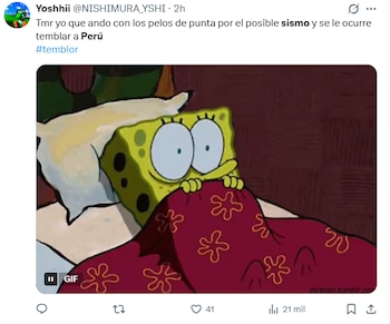 memes México sismo Perú