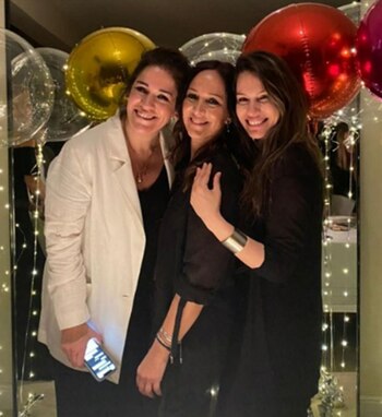 Pampita, Estafanía Novillo y Luciana